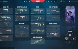 Conta Valorant, Com Passe De Batalha Concluido Skins E Faca