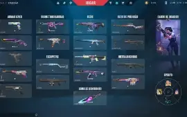 Conta Valorant, Com Passe De Batalha Concluido Skins E Faca