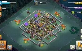 CONTA CV14 BOA com Decorações de 2015 CLASH OF CLANS