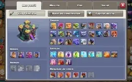 CONTA CV14 BOA com Decorações de 2015 CLASH OF CLANS