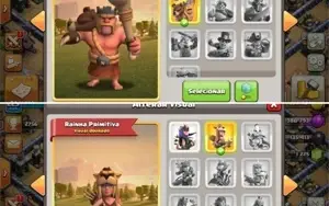 CONTA CV14 BOA com Decorações de 2015 CLASH OF CLANS