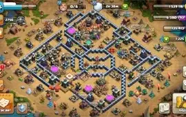 CONTA CV14 BOA com Decorações de 2015 CLASH OF CLANS