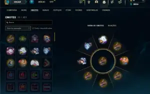 Platina 2 com 45 Champs e 7 Skins