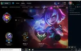 CONTA LOL LVL 61 PRATA 3