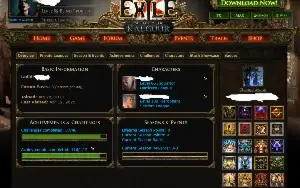 Conta Path of Exile 1 e 2, Muitas MTX