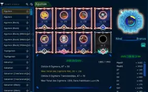 Conta LADMO omegamon com Rank U