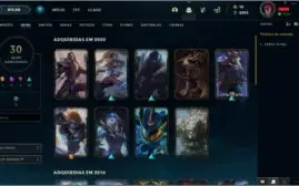 Conta League of Legends - Ícones 2014, Skins e 128 Champs