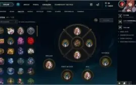 Conta Lol high elo com emotes challenger