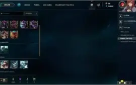 Conta Lol high elo com emotes challenger