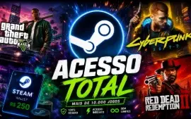 Steam gamer, 22 jogos épicos, preço insano!
