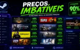 Steam gamer, 22 jogos épicos, preço insano!