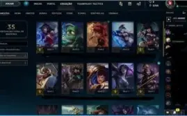 Conta Smurf lol PLAT 1 28 champ