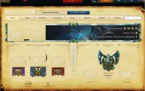 Conta Borda Platina Skins Sivir e Maokai Vitorioso BARATO!