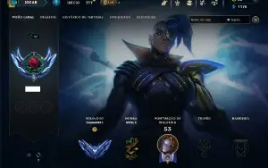 Conta Diamante 1 League of Legends