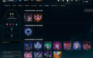 Conta Diamante 1 League of Legends