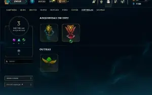 Conta Diamante 1 League of Legends
