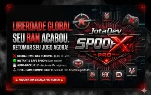 Spoofer - JotaDev SpooFX Pro - Remover BAN GLOBAL