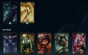 Conta League of Legends Full Acesso - 129 Champs e 105 Skins