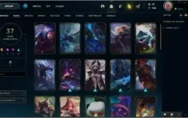 Vendo Smurf Ouro 4 com 37 skins
