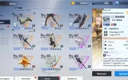 Conta Tower of Fantasy Nemesis e outros SSR