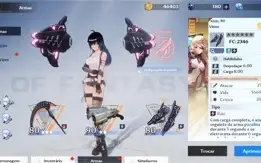 Conta Tower of Fantasy Nemesis e outros SSR