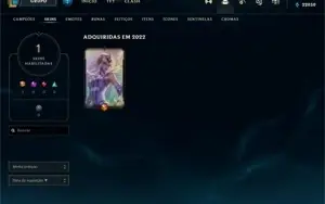 Conta lol Diamante IV (email não confirmado)