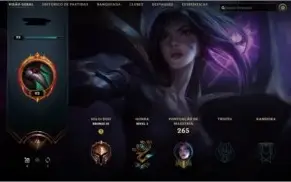 CONTA LOL / 301 SKINS / LVL 92