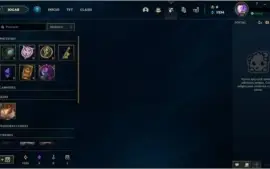 Conta LoL, Platina lll, Várias Skins