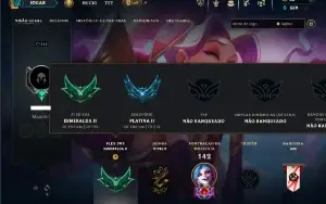 Platina 2 com 90 Champs e 53 Skins ( ADC / JG / MID )