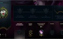 Conta de League Of Legends '' Unranked '' .