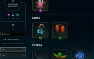Conta de League Of Legends '' Unranked '' .