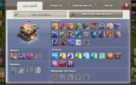 Conta coc CV 11 e CC8 bem evoluida, tem 7 anos