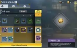 Conta Cod Mobile Lvl máximo com passe de batalha