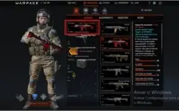 Vendo conta Warface com Warbox Cyber Slayer FN SCAR-H