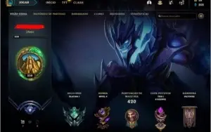 Conta lol plat 1 203 skins