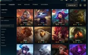 Conta lol plat 1 203 skins