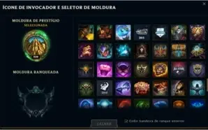 Conta lol plat 1 203 skins