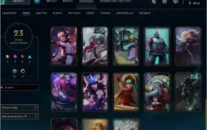 CONTA LEAGUE OF LEGENDS BARATA!!!