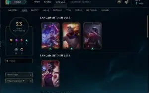 CONTA LEAGUE OF LEGENDS BARATA!!!