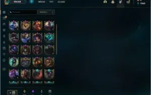 Conta diamante com 164 skins