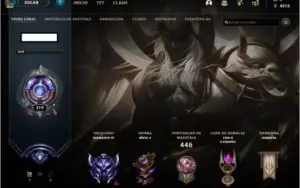 Conta diamante com 164 skins