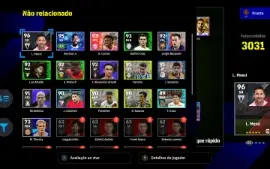 efootball 2024 conta de pc, painel da stean