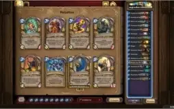 Conta Hearthstone com mais de 100 cards lendários