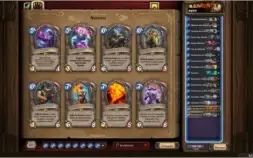 Conta Hearthstone com mais de 100 cards lendários
