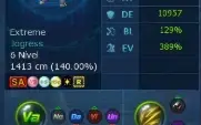 Conta EndGame LADMO - Server alpha com 2 U - Digimon Masters