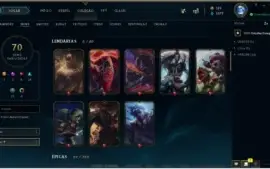 Conta Lol ouro 3
