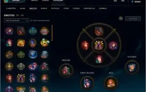 Conta de League of Legends Todos os Bonecos