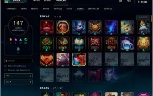 Conta de League of Legends Todos os Bonecos