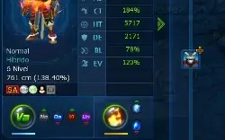 Conta LA DMO server omega