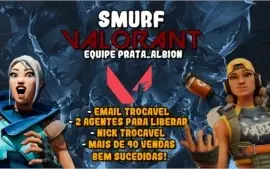 [VALORANT] CONTA SMURF PRONTA PARA COMPETITIVO!